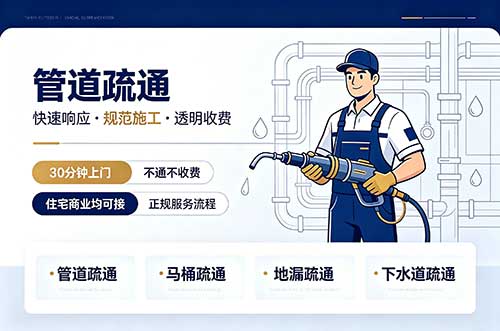 从化管道疏通