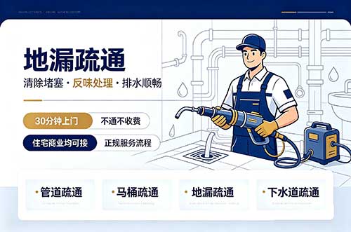 从化地漏疏通