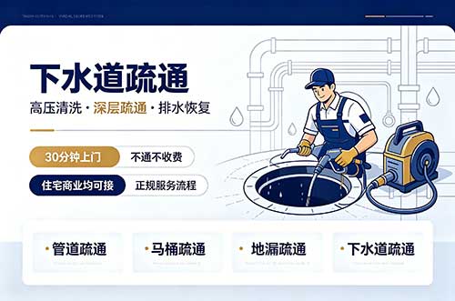 从化下水道疏通