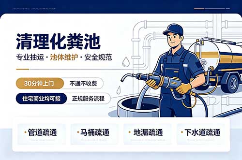 从化清理化粪池